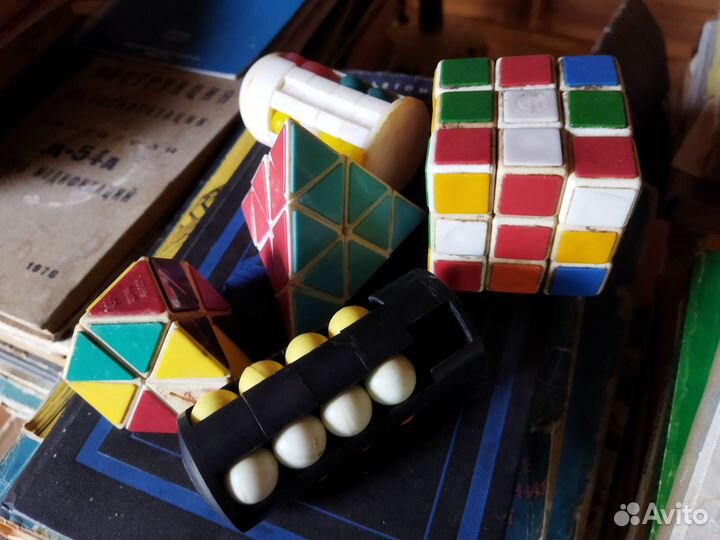 Головоломка детская пирамидка кубик рубик СССР