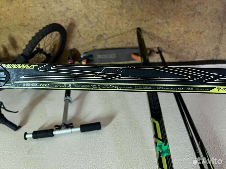 Лыжи беговые fisher speedmax коньковые