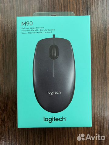 Мышь проводная Logitech M90