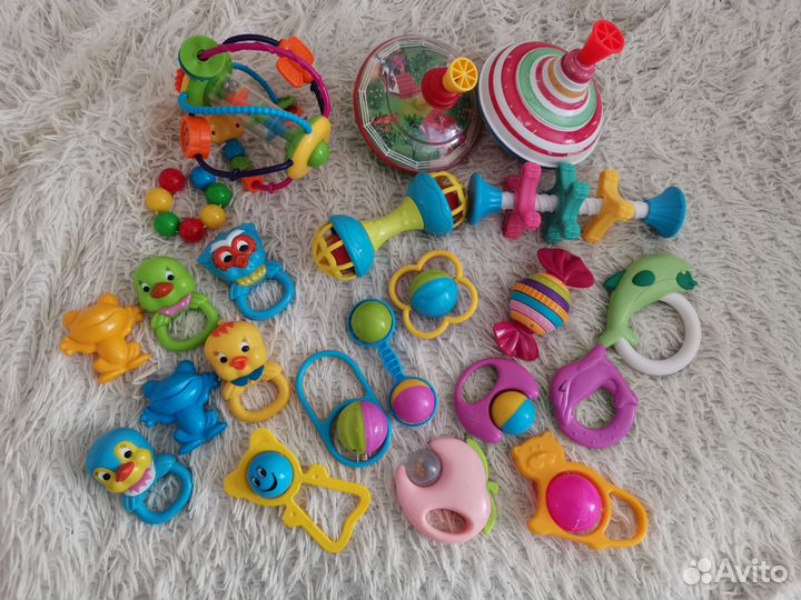 Детские погремушки пакетом