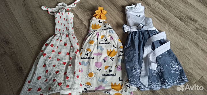 Платье для девочки 98-110