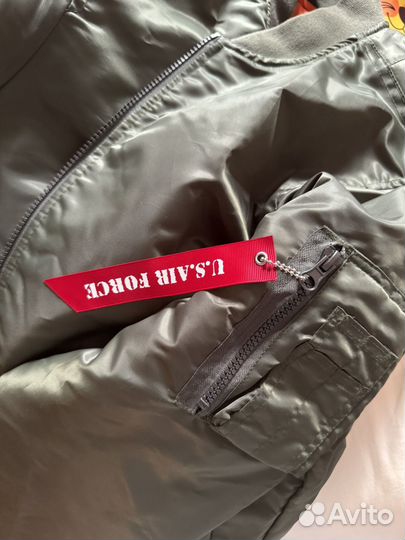 Бомбер как Alpha Industries M