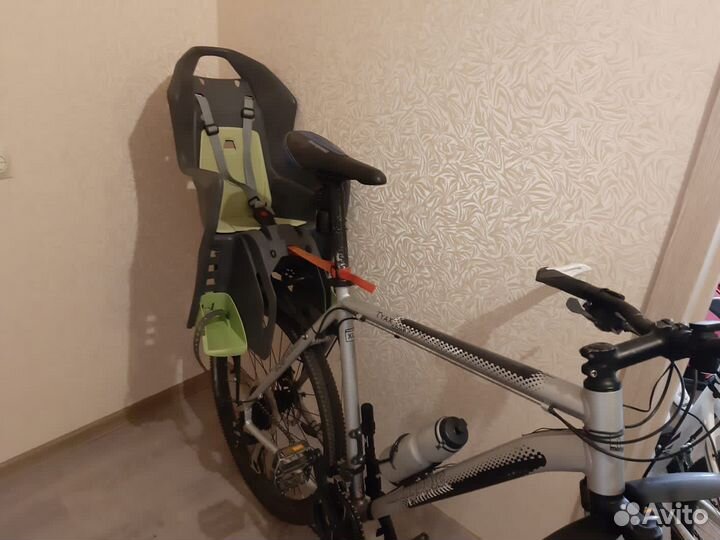 Детское кресло для велосипеда, на багажник