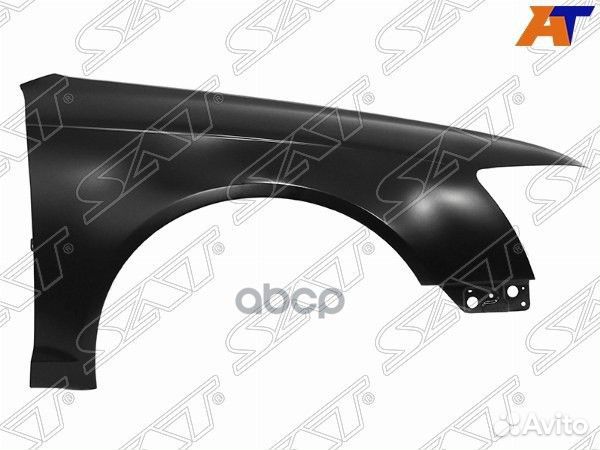 Крыло переднее Audi A6 08-10 (Справа/ сталь)
