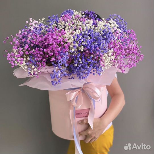 Гипсофила букет цветы