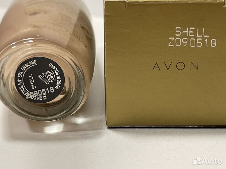 Тональный крем avon luxe shell, просрочка