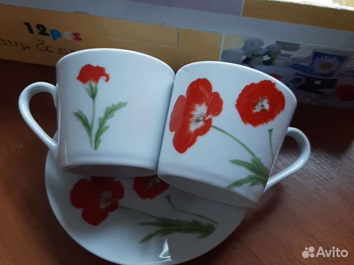 Чашка с блюдцем