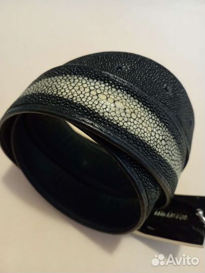 Ремень кожаный мужской и текстильный