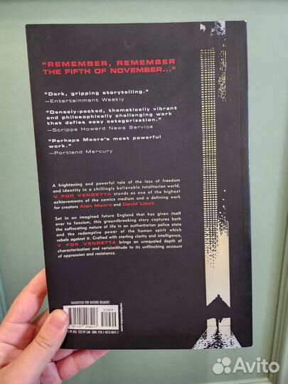 V for Vendetta Alan Moore, David Lloyd