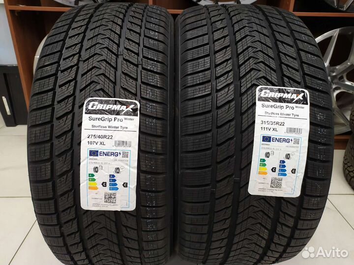Gripmax SureGrip Pro Winter 275/40 R22 и 315/35 R22 111V