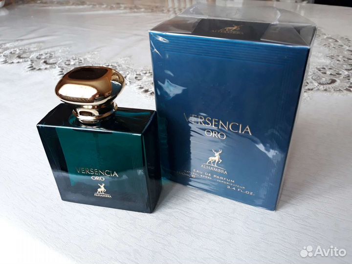 Парюм мужской Дубай Versencia oro (Versace Eros)