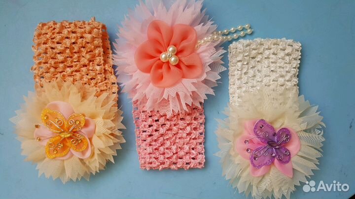 Резинка-украшение на голову