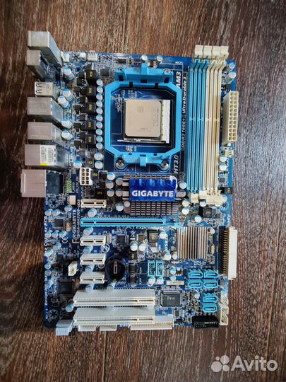 Материнская плата ga ma770t ud3 сокет AM3