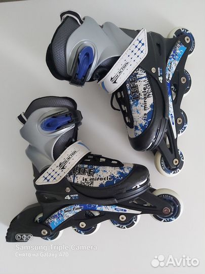 Роликовые коньки р.30-33
