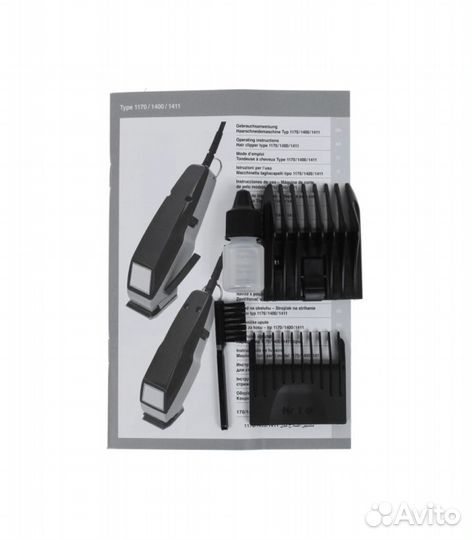 Машинка для стрижки Moser 1400-0310, белый, черный