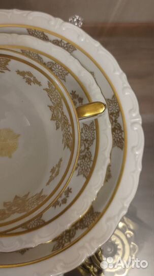 Антикварное чайное трио, Германия