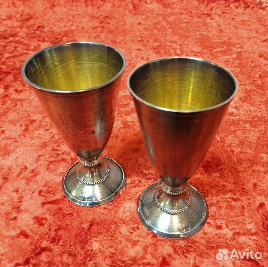 Рюмки серебро СССР