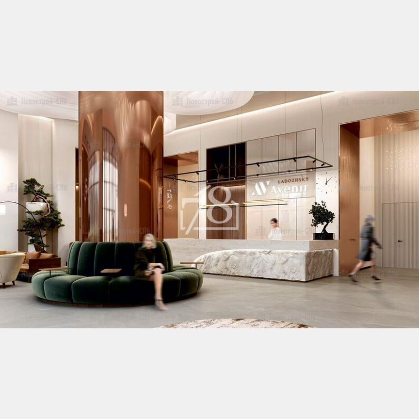 Апартаменты-студия, 24,2 м², 10/14 эт.