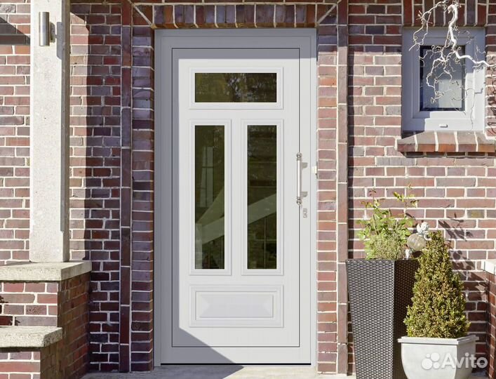 Пластиковая дверь 120х210 34