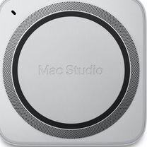 Компьютер Apple Mac studio A2901, Apple M2 Ultra 24 core, 64гб, 1тб(SSD), Apple, CR, macOS, серебрис