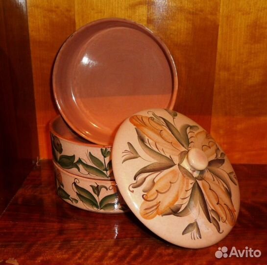 Посуда трёх ярусная СССР(винтаж)