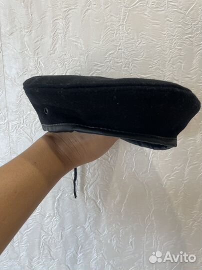 Берет школьный черный