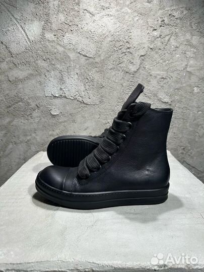 Кеды Rick Owens Ramones Jumbo Lace High