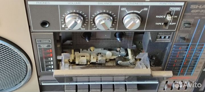 Кассетный магнитофон sharp GF-7350