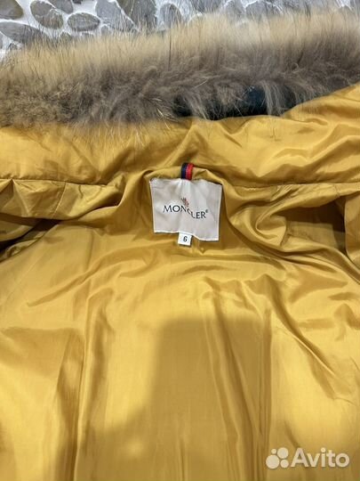 Пуховик moncler детский