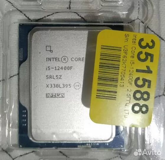 Процессор Intel Core i5 12400F