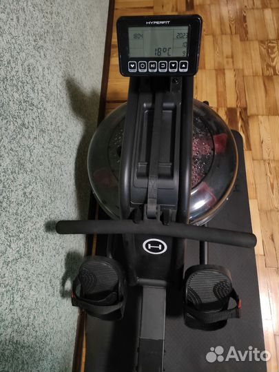Гребной тренажер водный hyperfit rudersport g300