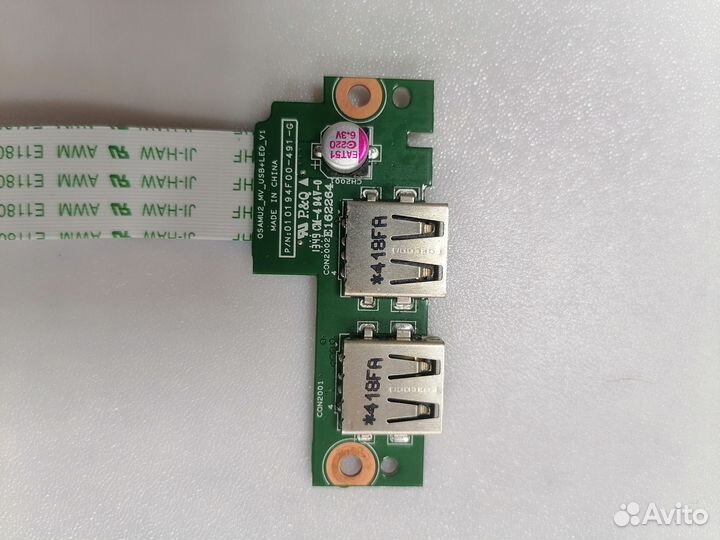 010194f00-491-g Плата с разъемами USB для ноутбука
