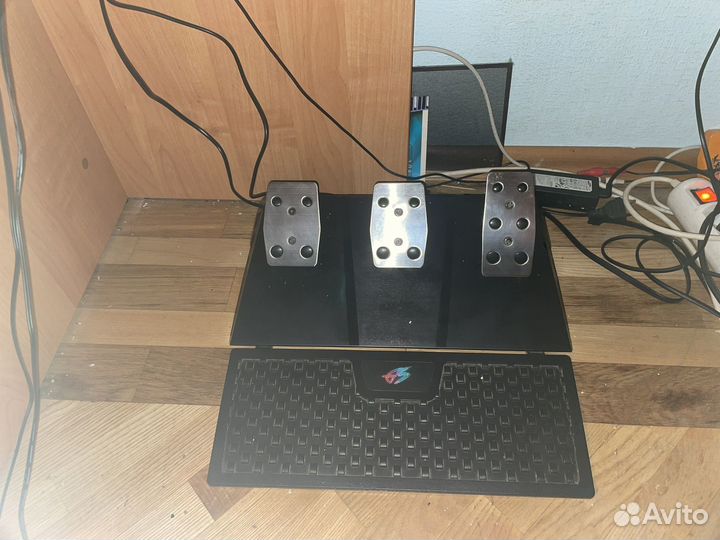 Руль 900 градусов + коробка передач