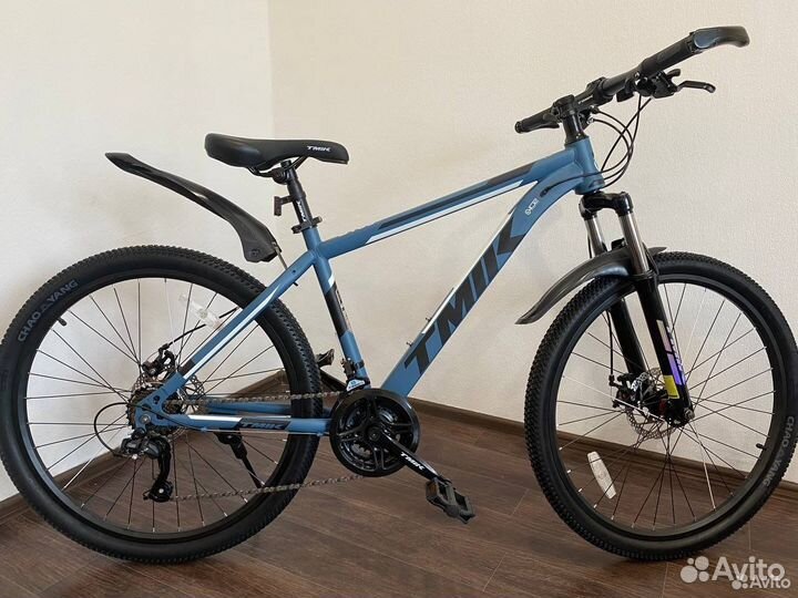 Велосипед горный Сине-черный