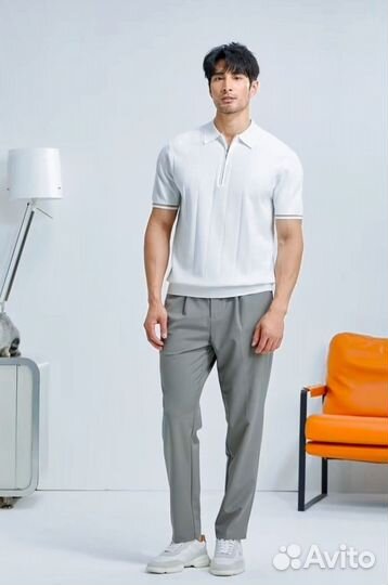 Поло мужское с коротким рукавом 52 54