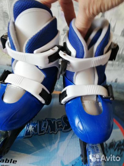 Коньки роликовые 27 размер