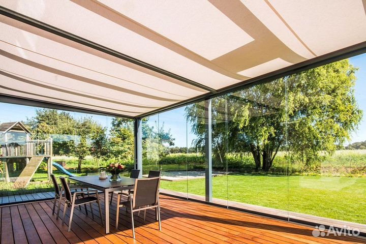 Безрамное остекление