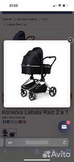Коляска Labala Raiz 2 в 1