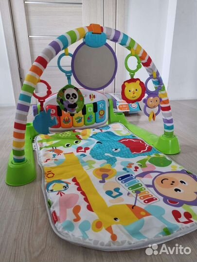 Игровой коврик пианино fisher-price