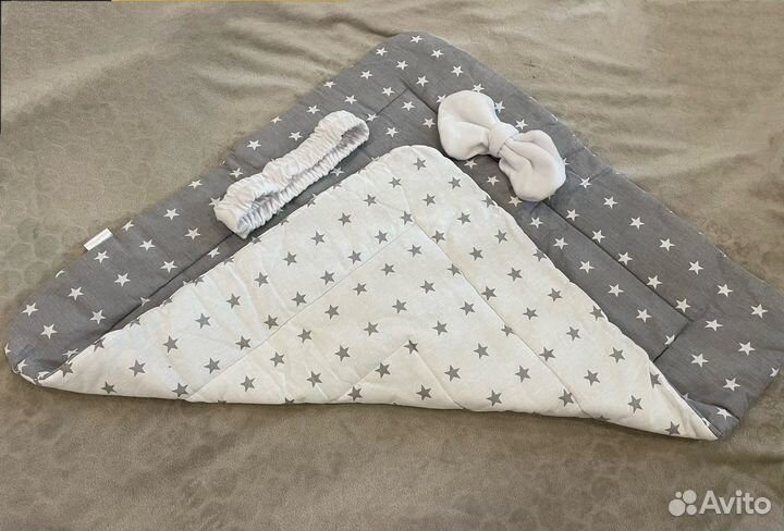 Детское одеяло - конверт на выписку из роддома