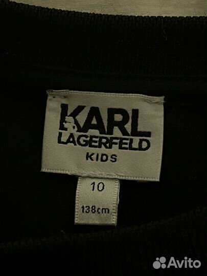 Karl lagerfeld платье детское