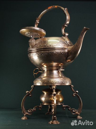 Антикварная бульотка-чайник. Европа