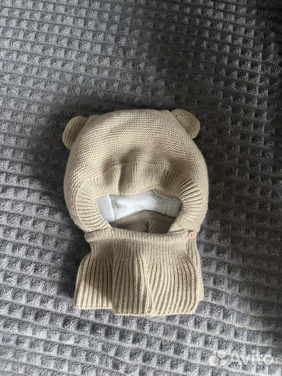 Шапка шлем журавлик