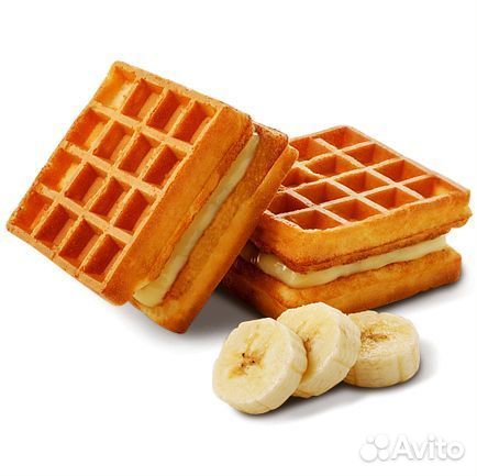 Вафли Акульчев Венские с Бананом 100г (опт)