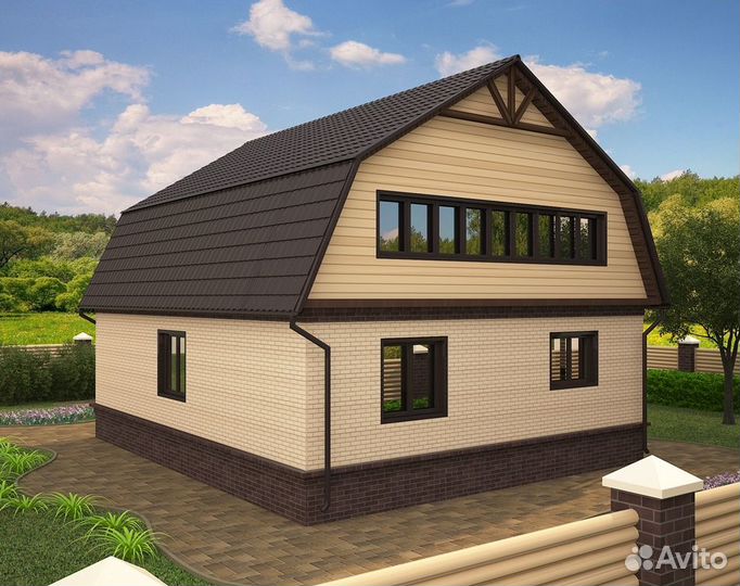 Проекты домов для ипотеки и строительства - 130 м2