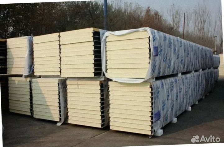 Сэндвич панели для стен пир от 200 м2