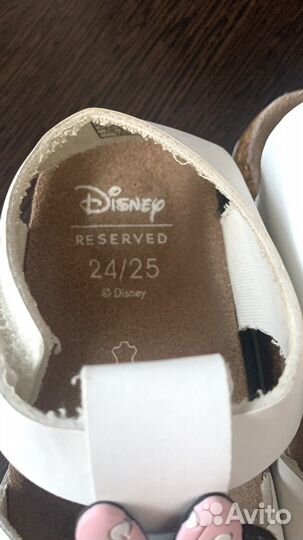 Сандали reserved для девочки 25 размер