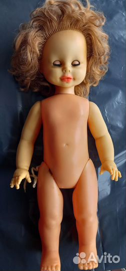 Кукла 53см СССР в ремонт на запчасти