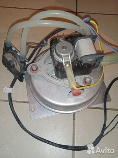 Вентилятор с пресостатом от газового котла