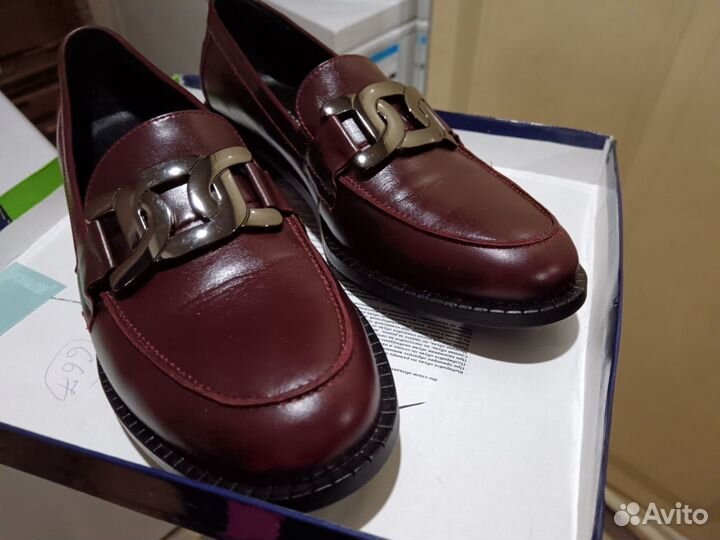 Лоферы женские рр 37 натуральная кожа